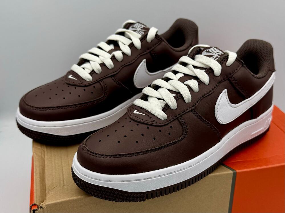 Nike Air Force 1 Low Color Of The Month  Sz 5.5  Chocolate FD7039-200 # 353